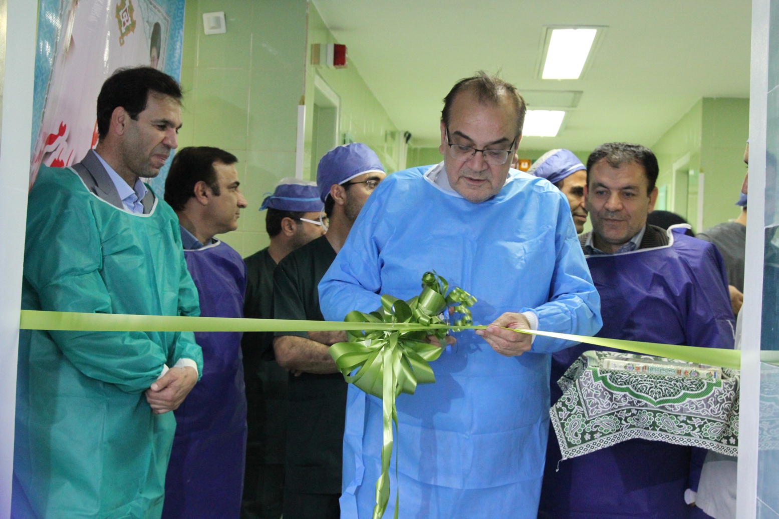 افتتاح بخش جراحی عروق باز بیمارستان شهيد رحيمی خرم‌آباد + فیلم