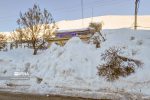 بارش برف، جاده ۶۰ روستا در بروجرد را مسدود کرد